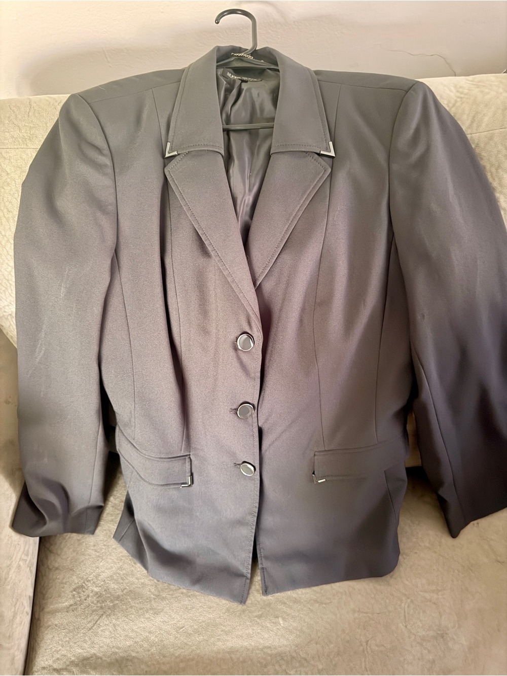 Vintage John Meyer Collection Women’s Grey Blazer